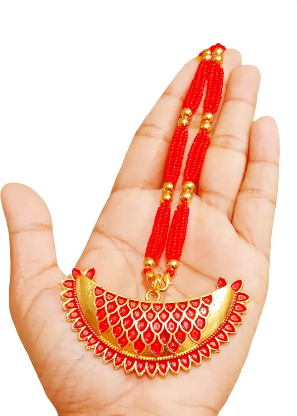 (Pack_Of_2)_Assamese_Traditional_Necklace_For_Girls_&_Women